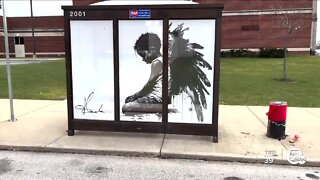 Artist honors teen who was shot and killed outside John Adams high school