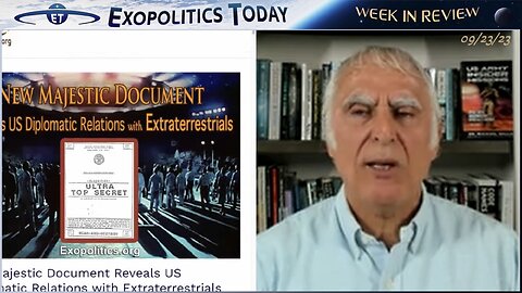 Dr. Michael Salla's Week in Review (9/23/23) | Exopolitics Today