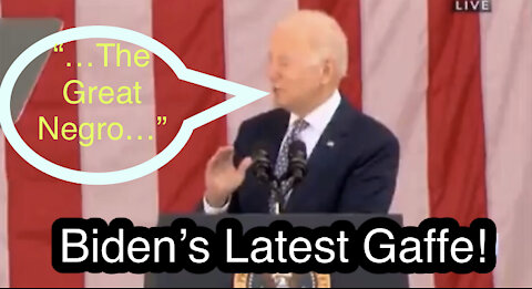 Biden Refers To Satchel Paige As “The Great Negro”