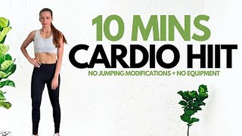 10 MIN CARDIO HIIT FAT BURN Home Workout