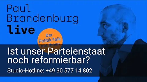 Dienstag LIVE ab 20:05h: Ist unser Parteienstaat noch reformierbar? Hörertalk mit Ihnen!