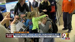 Duke Energy crews return from Puerto Rico