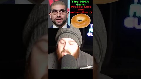 Ariel Helwani getting stomped out for his bagel - MMA Guru Impressions