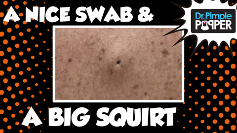 A Nice Swab & A Big Squirt!