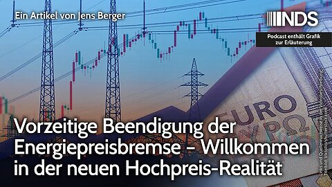 Vorzeitige Beendigung der Energiepreisbremse – Willkommen in der neuen Hochpreis-Realität.Berger NDS