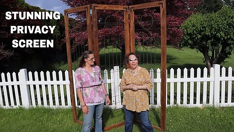 How to Make a Trellis Privacy Screen