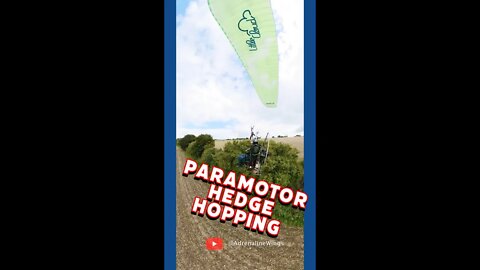 Paramotor Hedge Hopping