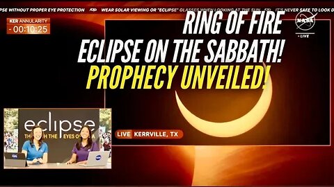 Eclipse On Sabbath now we know EXACTLY what Eclipse Means!