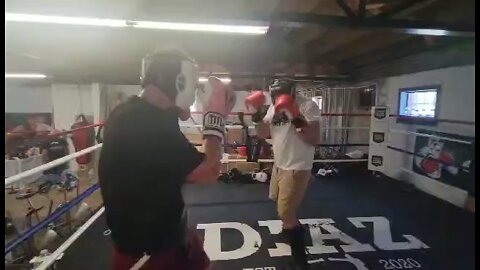 First Sparring since tearing ￼Achilles ￼