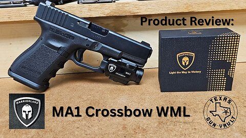Product Review: Warriorland MA1 Crossbow Pistol WML (Weapons Mounted Light w/ Laser)