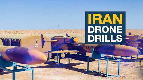 Iran’s massive drone drills