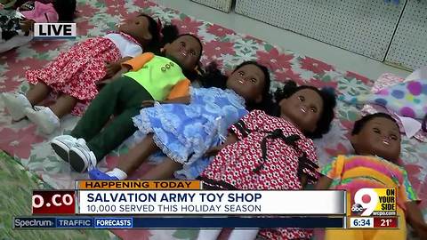 Salvation Army Toy Shop makes sure low-income kids have a great Christmas