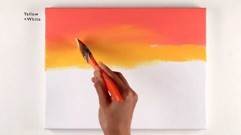 Winter Landscape Painting | Winter Painting | Step by Step | Winter Sunset Acrylic Painting