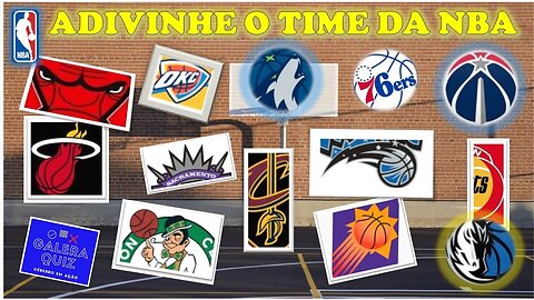 ADIVINHE O TIME DA NBA POR UMA PARTE DO ESCUDO