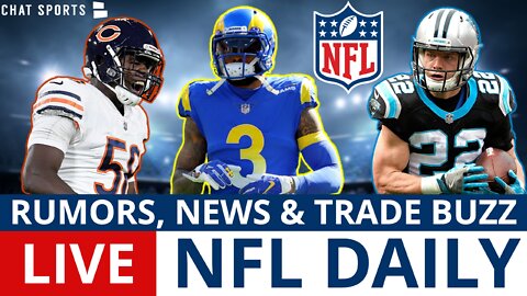 NFL Daily LIVE: Trade Rumors On Christian McCaffrey + Odell Beckham Latest