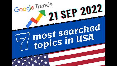 USA #trending | 21Sep2022 | Most searched topics