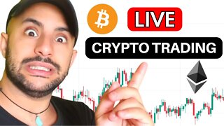 LIVE Bitcoin & Ethereum Trading - Price Prediction & Analysis | BTC Live | ETH | Crypto