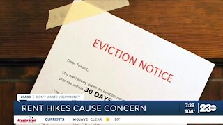 Rent hikes cause concern