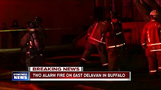 BFD battle a house fire on East Delavan