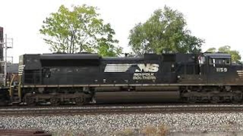 Norfolk Southern 42N Grain Train from Fostoria, Ohio October 10, 2020