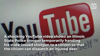 Video Captures Cop Giving Shotgun to Civilian