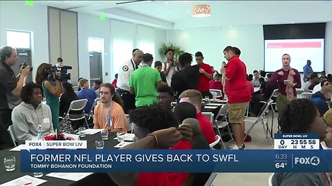 Local former NFL player plays positive role in Southwest Florida