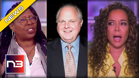 You’ll Be Sick When You Learn What ‘The View’ Said about Rush Limbaugh after His Passing