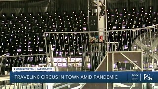 Traveling Circus In Town Amid Pandemic