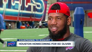 Homecoming for Ed Oliver in Houston as Bills battle Texans