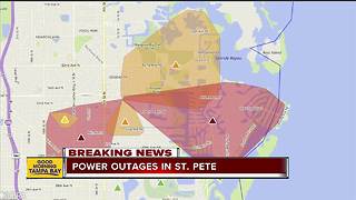 Thousands without power in Pinellas County