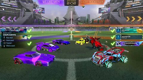 Getting into a turnament with little lag(rocket league)