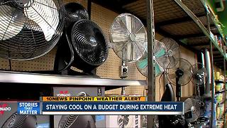 Staying cool on a budget during extreme heat