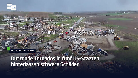 Dutzende Tornados in fünf US-Staaten hinterlassen schwere Schäden