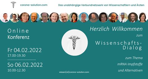 Wissenschaftsdialog zum Thema mRNA-Impfstoffe und Alternativen Tag 2