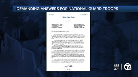 Sen. Peters calls on National Guard to terminate food contract, provide per diem for MI soldiers