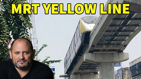 Quick Clips: Test Run of MRT Yellow Line in Bangkok, Thailand