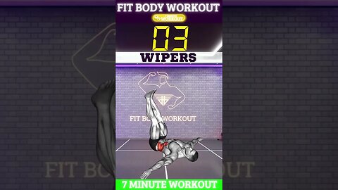 WIPERS 💪🏻🔥🏆 The Crazy Wiper Workout That Will Make You Fit In No Time!