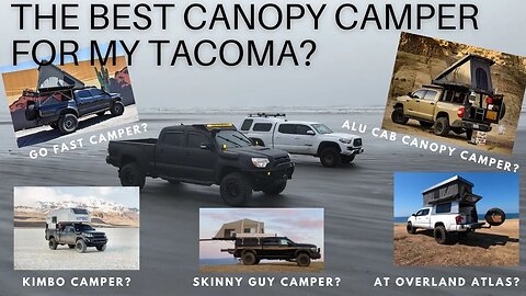 Best Mid Size Canopy Camper? Truck Build Camper Reveal!