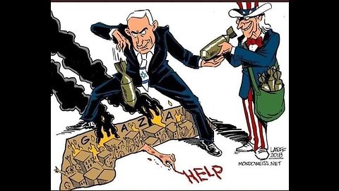 USA, ISRAELE: Netanyahu e Joe Biden, Stati Uniti e Sionismo, mostro bicefalo cabala globalista