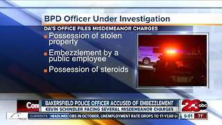 Bakersfield Police officer accused of embezzlement