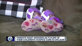 Parents want answers as future of their children's hospice care is unclear