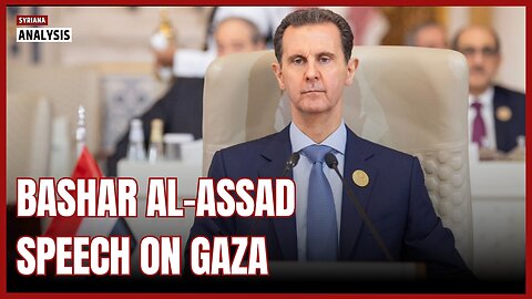 President Bashar al-Assad speech on Gaza (English Subtitles)