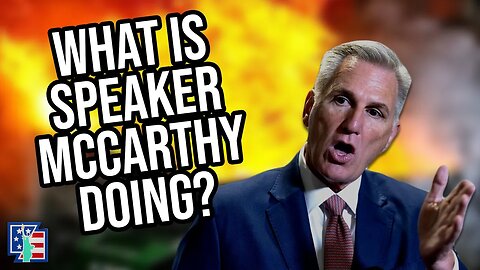 Speaker McCarthy Continues To Disappoint!