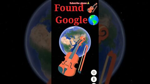 Giant Big Fiddle 🎻 Found | Google Earth and Google maps #shorts#googleearth#scary #finduniqueworld