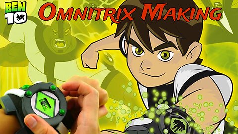 Ben 10 Omnitrix Making Process ll DIY Omnitrix ll #ben10 #ben10omnitrix #ben10watch #creatorcraft