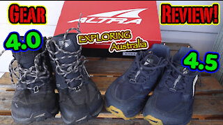 Exploring Australia GEAR REVIEW - Altra Lone Peaks 4.0 & 4.5