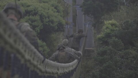 Marines Conduct the Basic Jungle Skills Endurance Course