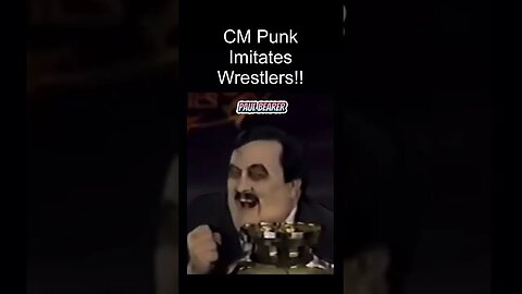 CM Punk imitates WWE Wrestlers. #wwe#cmpunk #wrestling