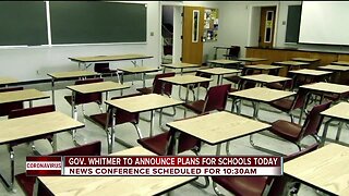 Gov. Whitmer to announce plans for schools today