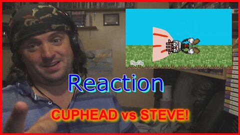 freaky's reaction: CUPHEAD vs STEVE! DEATH ARENA